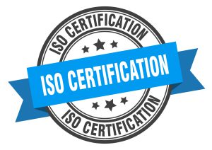 iso certification label. iso certificationround band sign. iso certification stamp